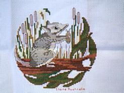 Cross stitch square for Makayla's quilt