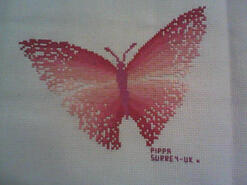 Cross stitch square for Grace B's quilt