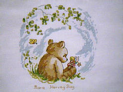 Cross stitch square for Rachel G's quilt