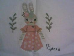Cross stitch square for Yoorellah's quilt