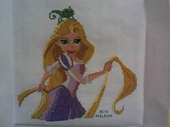 Cross stitch square for any child