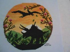 Cross stitch square for any child