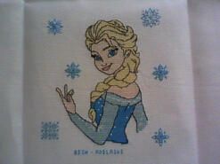Cross stitch square for Alice's quilt