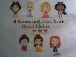 Cross stitch square for Alice's quilt