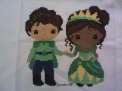 Cross stitch square for Alice's quilt