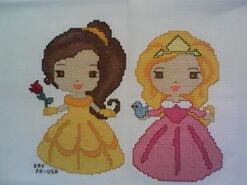 Cross stitch square for Rhi's quilt