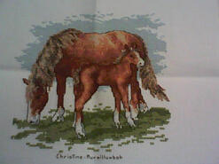 Cross stitch square for any child
