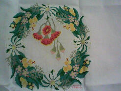 Cross stitch square for Ivani's quilt