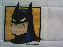 Cross stitch square for Elyjah's quilt