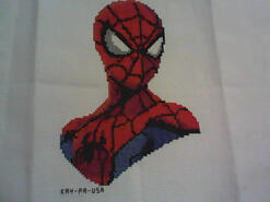 Cross stitch square for Elyjah's quilt