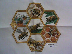 Cross stitch square for Billy's quilt