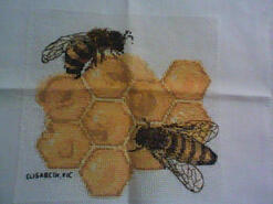 Cross stitch square for Billy's quilt