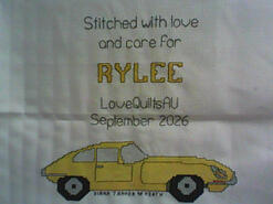 Cross stitch square