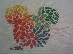 Cross stitch square for Daekotah-Jay's quilt