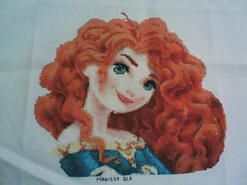 Cross stitch square for Erica's quilt