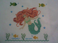 Cross stitch square for any child