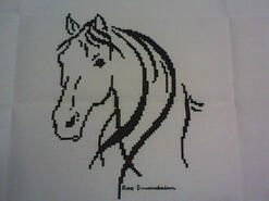 Cross stitch square for any child