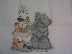 Cross stitch square for any child