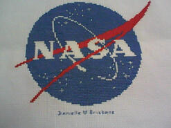 Cross stitch square for any child