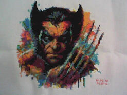 Cross stitch square for any child