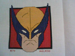 Cross stitch square for any child