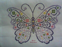 Cross stitch square