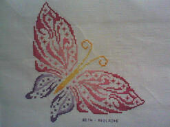 Cross stitch square
