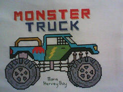 Cross stitch square for any child