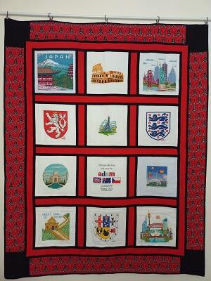 Photo of Adams quilt