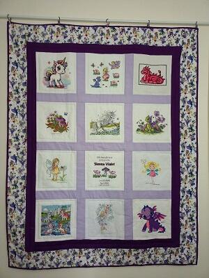 Photo of Sienna-Violets quilt