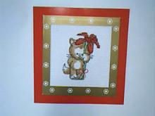Card for (QUILTED) Cats & Kittens E01