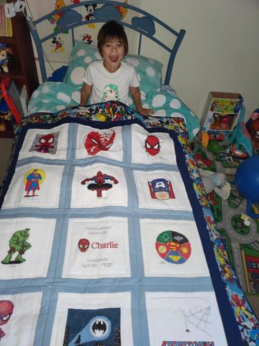 Photo of Charlie Ns quilt