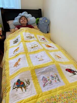 Photo of Arya Bs quilt