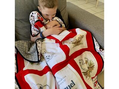 Photo of Samuel As quilt