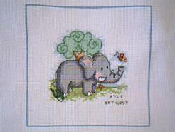 Cross stitch square for (QUILTED) Animals-Jungle Animals E01's quilt