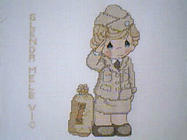Any child cross stitch category: Pictures of Girls