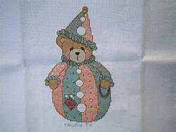 Cross stitch square for Rachel G's quilt
